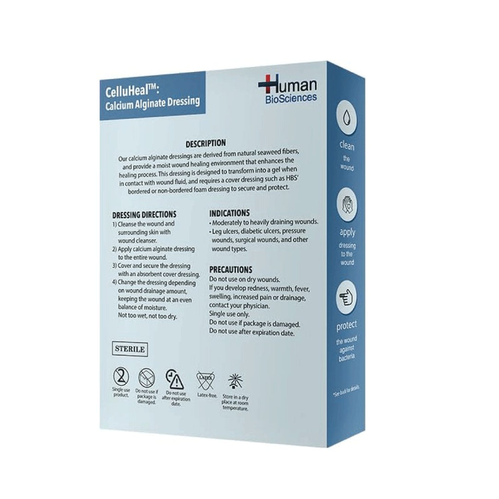seaweed dressing for cuts Cutimed Alginate Highly absorbent dressing of natural fibers